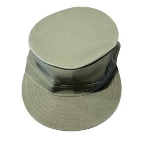 Spring Up by Louisville Vintage Olive Green Military Patrol Cap Utility Hat
